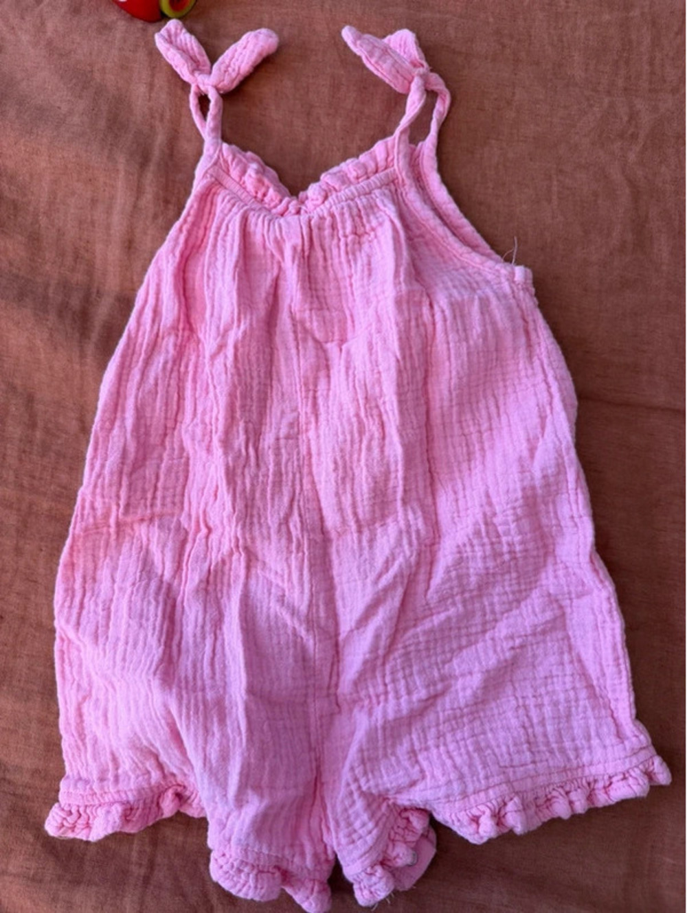 George cotton romper